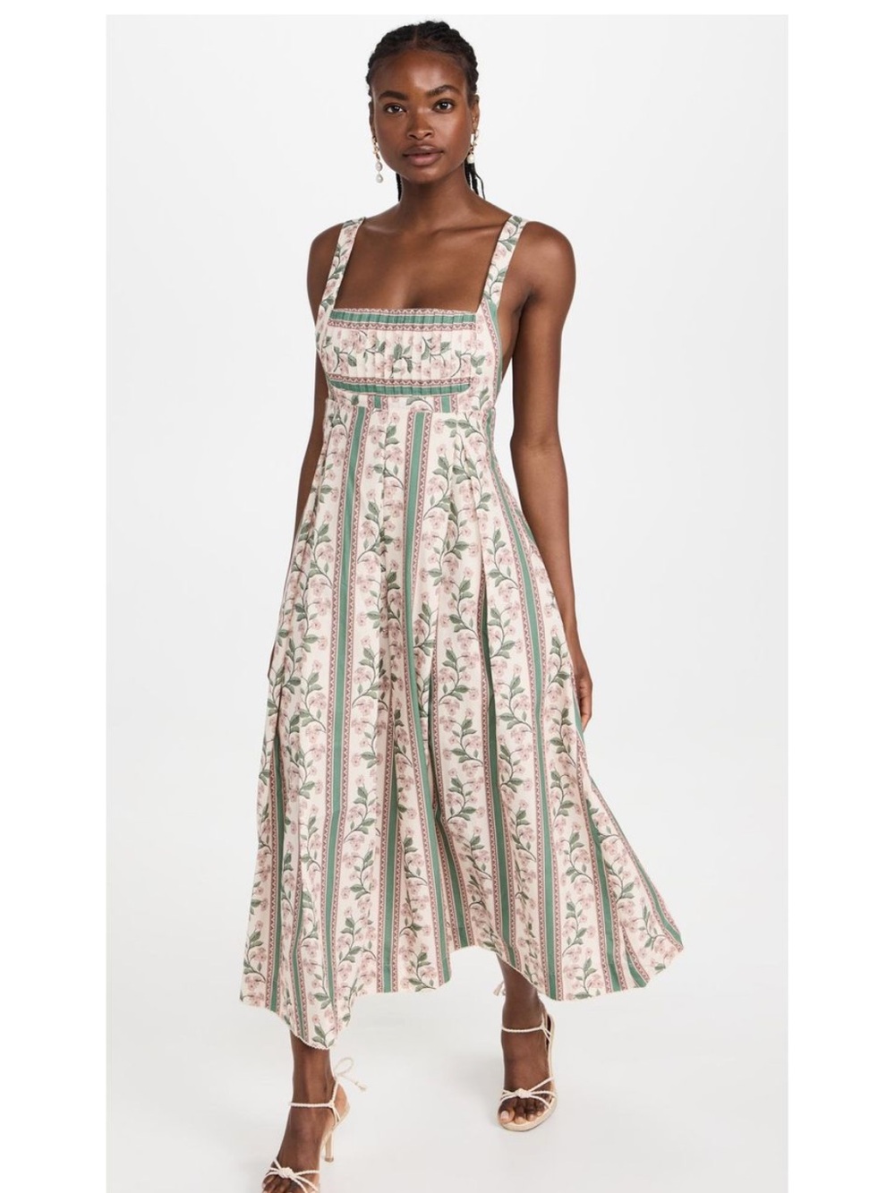 Agua Bendita floral maxi dress